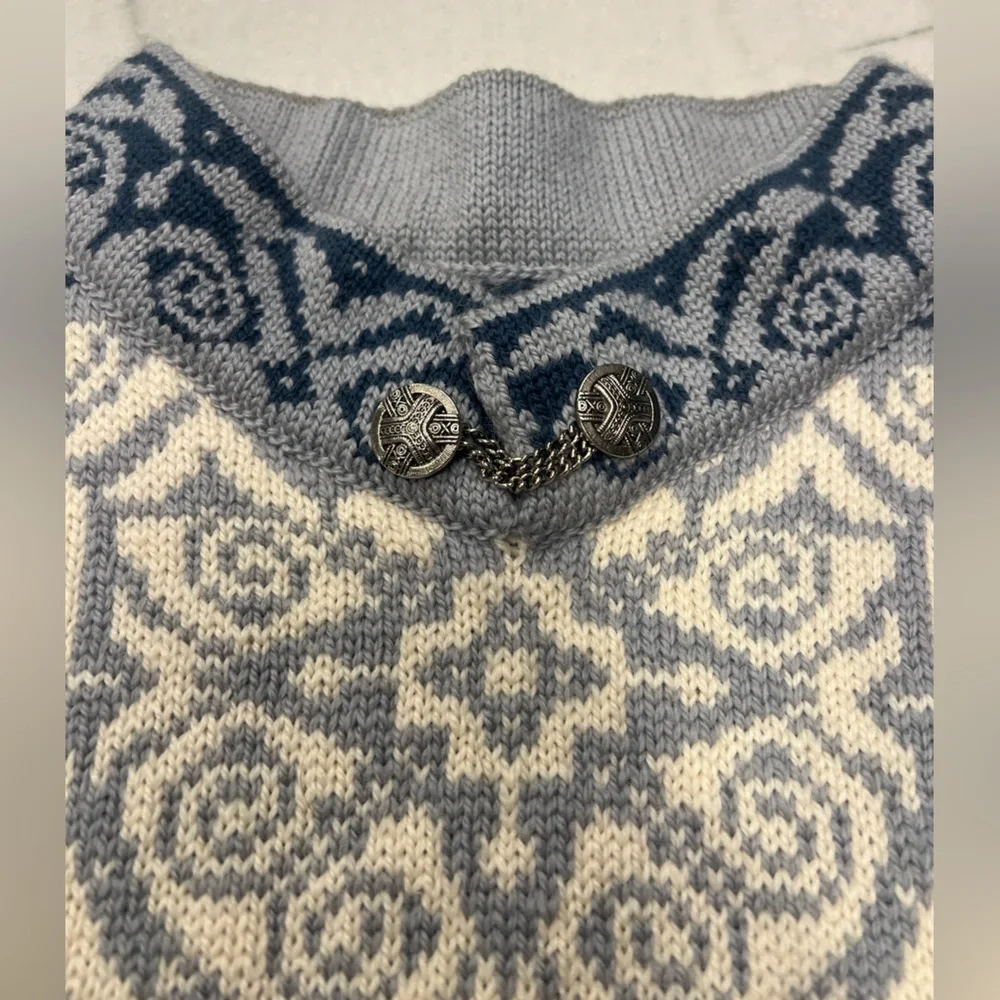 Dale of Norway Gray and Black Patterned Sweater - Picture 5 of 10